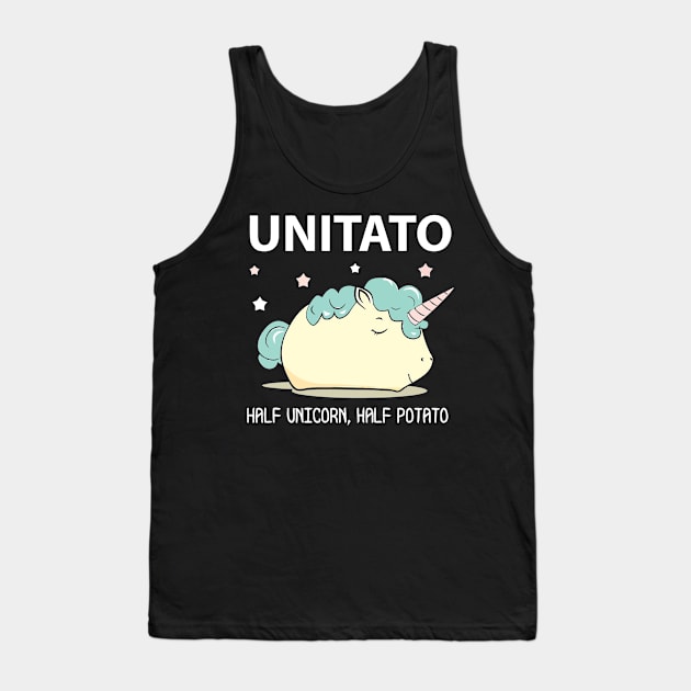 UNITATO- HALF UNICORN, HALF POTATO T SHIRT Tank Top by finchandrewf